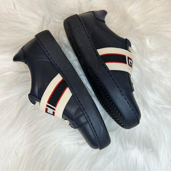 Gucci Kids ACE Sneakers Size 26 US 10 - Picture 9 of 13